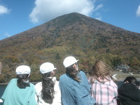 遊覧船に乗って…