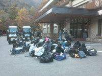 入館式 ～お世話になるホテルの方へあいさつをしました～