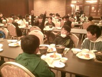 おいしい夕食いただきます