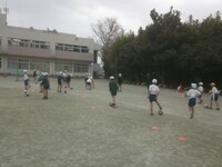 練習の様子(男子)