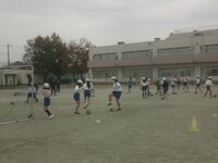 練習の様子(女子)