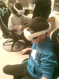 仮想現実(VR)体験