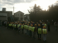 有志の城南っ子の長い列ができました