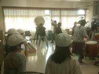 和太鼓クラブの見学